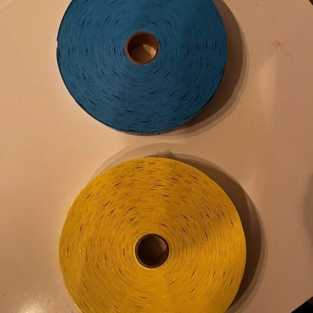 Prize Ticket Roll / Raffle Ticket Roll (2 Rolls of‎ 